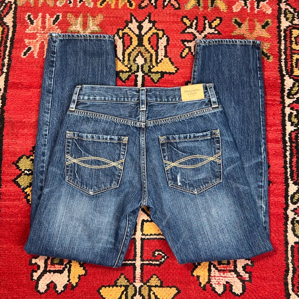 Abercrombie and Fitch Dark Wash Denim Jeans